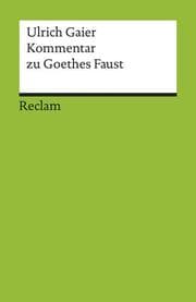 Cover von Kommentar zu Goethes 'Faust'