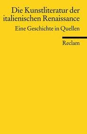 Cover von Die Kunstliteratur der italienischen Renaissance