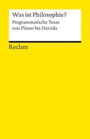 Cover von Was ist Philosophie?
