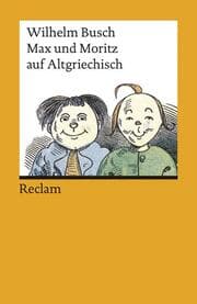 Cover von Max und Moritz auf Altgriechisch