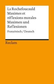Cover von Maximes et réflexions morales/Maximen und Reflexionen