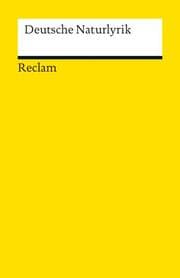 Cover von Deutsche Naturlyrik