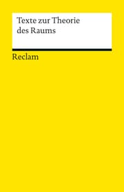Cover von Texte zur Theorie des Raums
