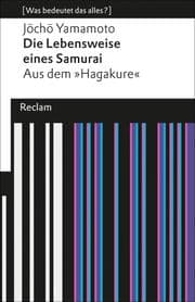 Cover von Die Lebensweise eines Samurai