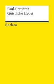 Cover von Geistliche Lieder