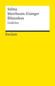 Cover von Blütenlese