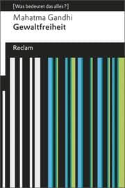 Cover von Gewaltfreiheit