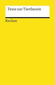 Cover von Texte zur Tiertheorie
