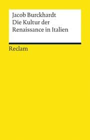 Cover von Die Kultur der Renaissance in Italien