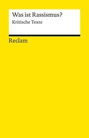 Cover von Was ist Rassismus?