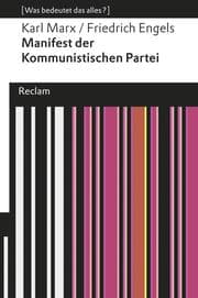 Cover von Manifest der Kommunistischen Partei