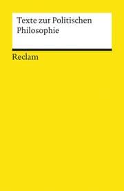 Cover von Texte zur Politischen Philosophie