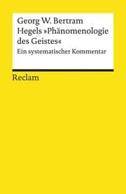 Cover von Hegels 'Phänomenologie des Geistes'