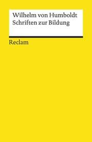 Cover von Schriften zur Bildung
