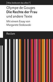 Cover von Die Rechte der Frau und andere Texte