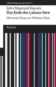 Cover von Das Ende des Laissez-faire