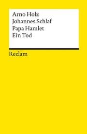 Cover von Papa Hamlet, Ein Tod