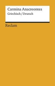 Cover von Carmina Anacreontea