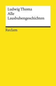 Cover von Alle Lausbubengeschichten