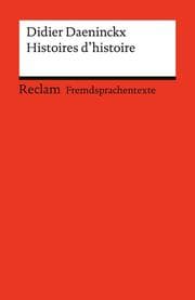 Cover von Histoires d'histoire
