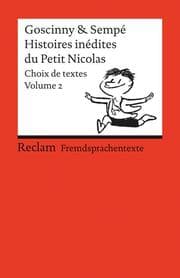 Cover von Histoires inedites du Petit Nicolas