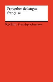 Cover von Proverbes de langue française