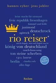 Cover von Rio Reiser. 100 Seiten