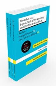 Cover von ABI-Paket 2027 Baden-Württemberg / Bayern / Nordrhein-Westfalen - Reclam Kompaktwissen XL und Lektüreschlüssel XL