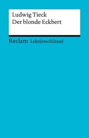 Cover von Ludwig Tieck: Der blonde Eckbert