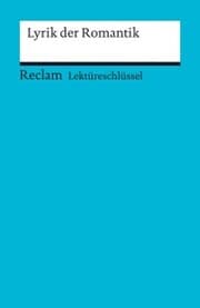 Cover von Lyrik der Romantik