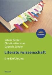 Cover von Literaturwissenschaft