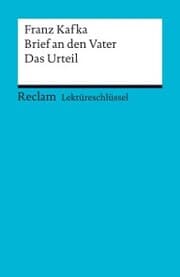 Cover von Franz Kafka: Brief an den Vater. Das Urteil