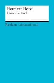 Cover von Hermann Hesse: Unterm Rad