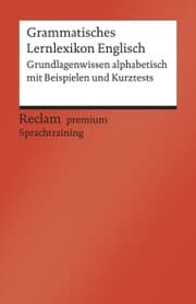 Cover von Grammatisches Lernlexikon Englisch