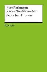 Cover von Kleine Geschichte der deutschen Literatur