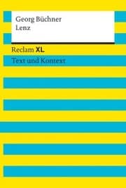 Cover von Lenz. Textausgabe mit Kommentar und Materialien