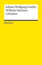 Cover von Wilhelm Meisters Lehrjahre