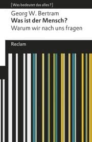 Cover von Was ist der Mensch?