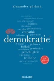 Cover von Demokratie. 100 Seiten