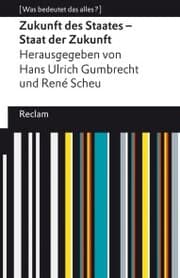 Cover von Zukunft des Staates - Staat der Zukunft
