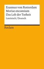 Cover von Moriae encomium / Lob der Torheit. Lateinisch/Deutsch