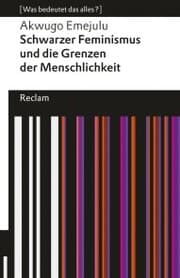 Cover von Schwarzer Feminismus und die Grenzen des Menschseins
