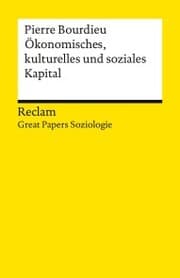 Cover von Ökonomisches Kapital, kulturelles Kapital, soziales Kapital