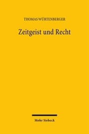 Cover von Zeitgeist und Recht