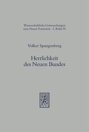 Cover von Herrlichkeit des Neuen Bundes