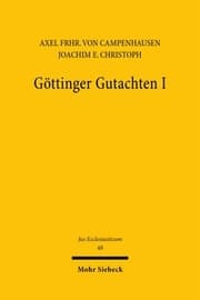 Cover von Göttinger Gutachten I