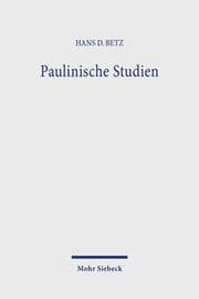 Cover von Paulinische Studien