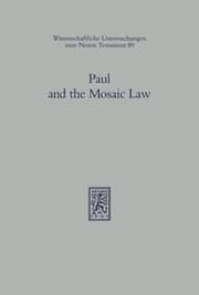 Cover von Paul and the Mosaic Law