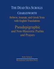 Cover von The Dead Sea Scrolls.Hebrew, Aramaic, and Greek Texts with English Translations