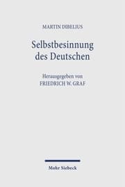 Cover von Selbstbesinnung des Deutschen